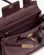 JW Pei Yara Shoulder Bag (Deep Burgundy)