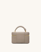 JW PEI Cleo Box Shape Top Handle Bag - Taupe
