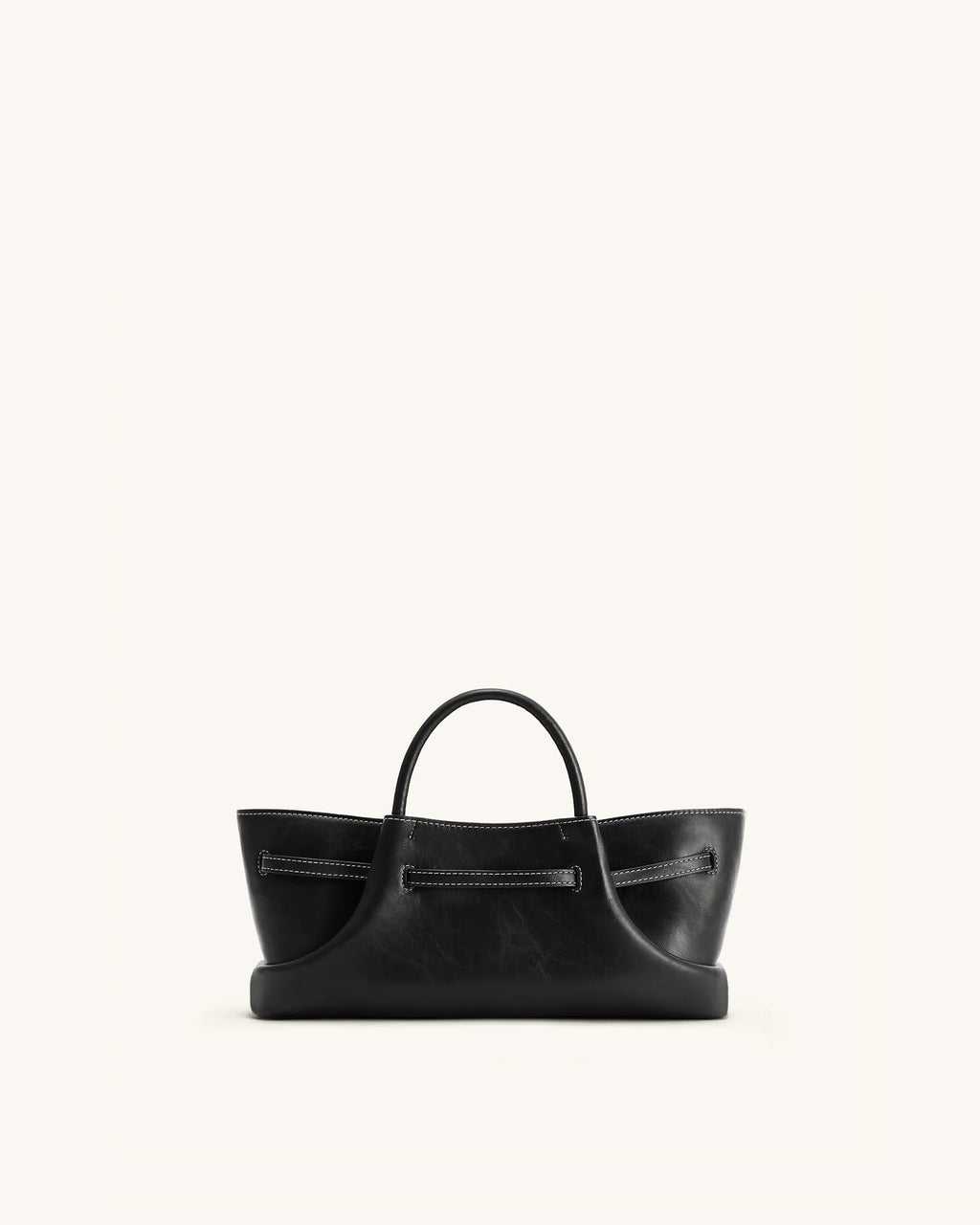 JW PEI Maeve Dachshund Metal Charm Tote Bag - Black