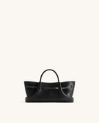 JW PEI Maeve Dachshund Metal Charm Tote Bag - Black