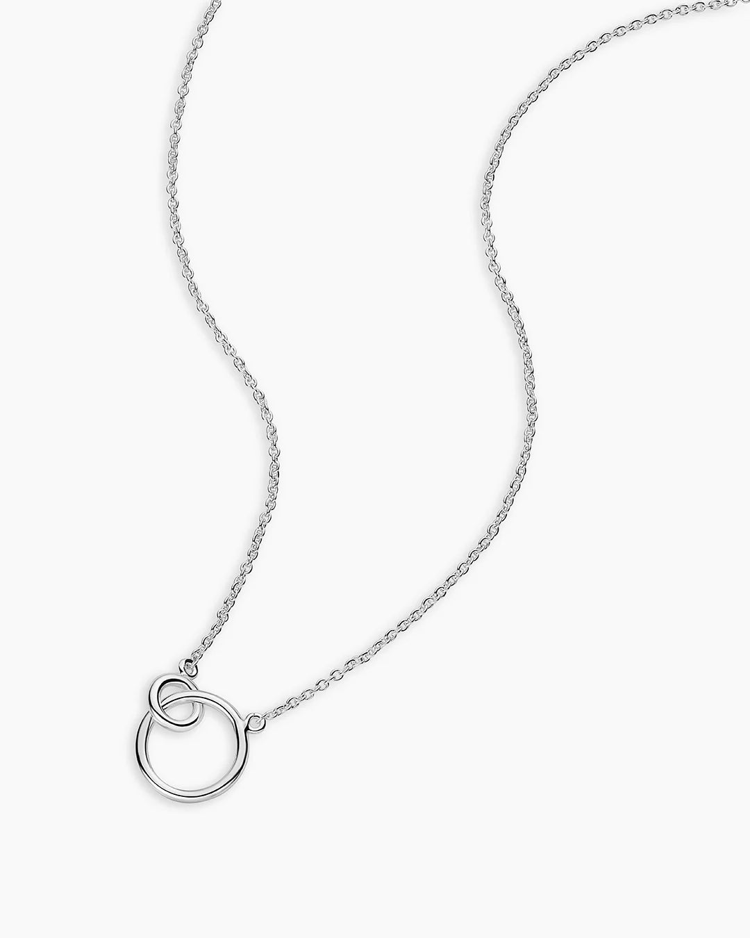 Gorjana Wilshire Adjustable Necklace (Silver) Secondary image