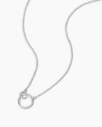 Gorjana Wilshire Adjustable Necklace (Silver)