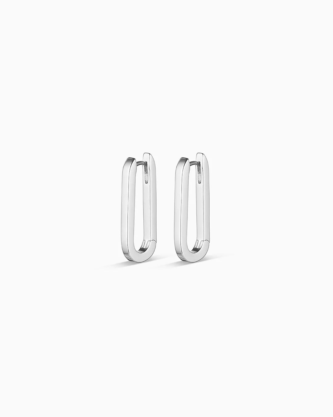 Gorjana Parker Huggies (Silver)