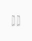 Gorjana Parker Huggies (Silver)