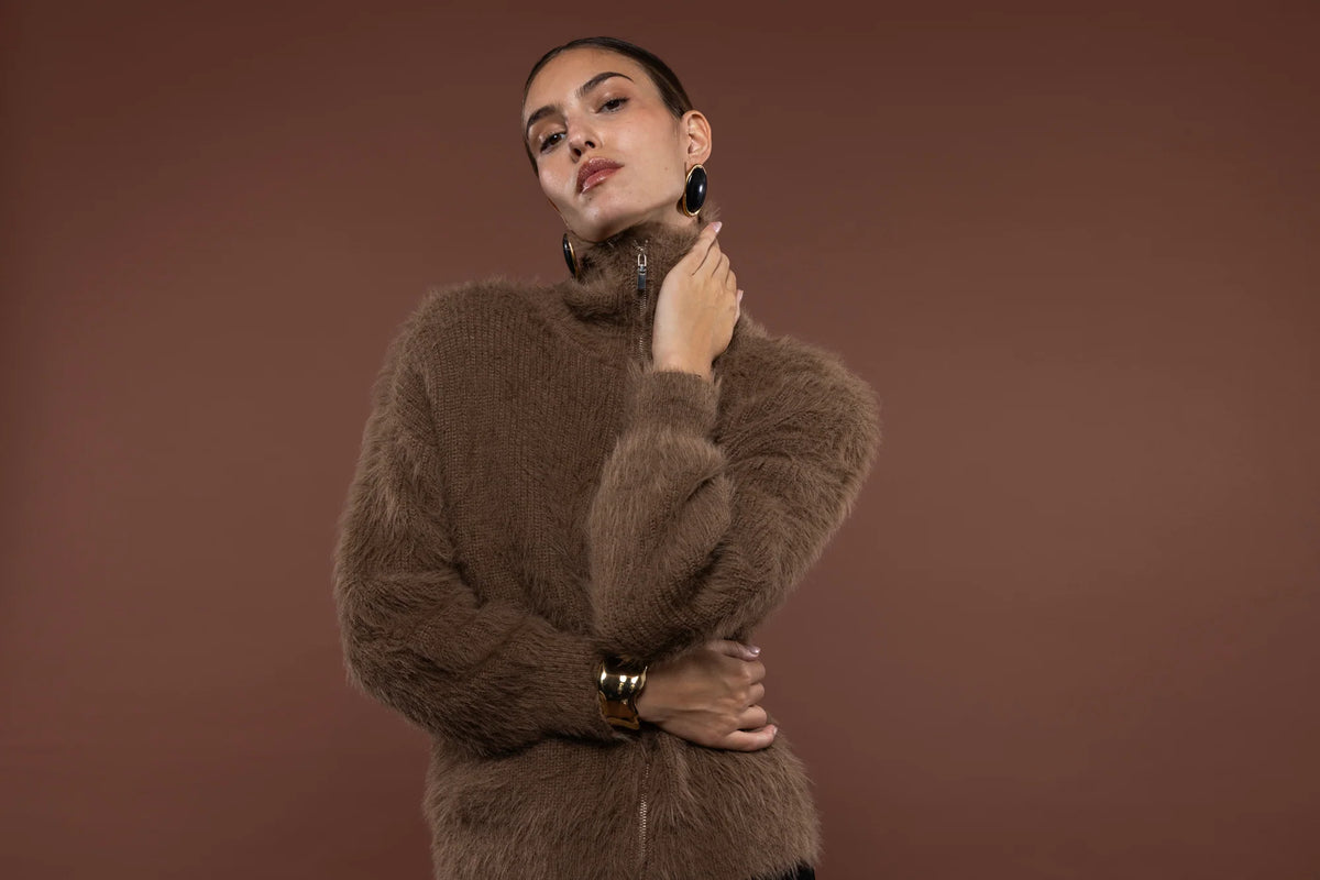 Line & Dot Lauren Sweater (Mocha)