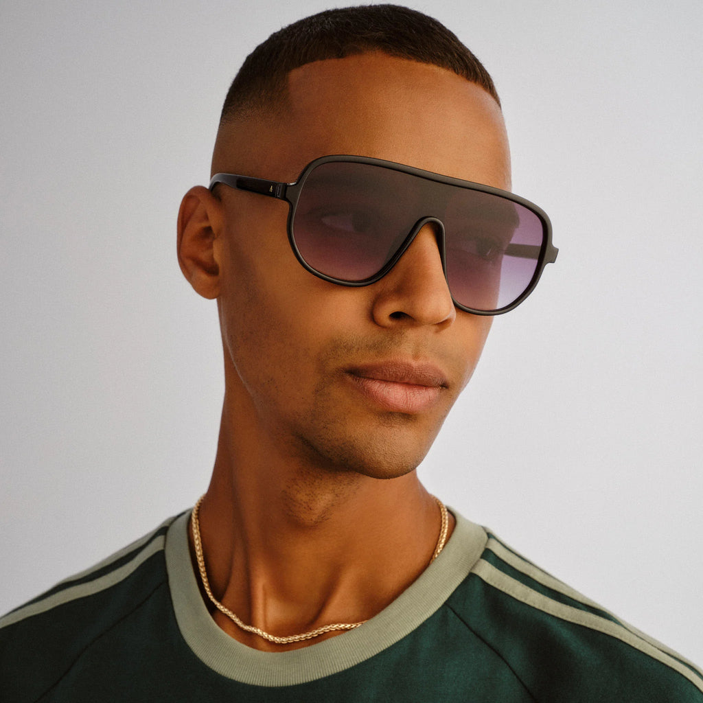 Aire Hydrus Sunglasses (Black/Cool Smoke Grad)
