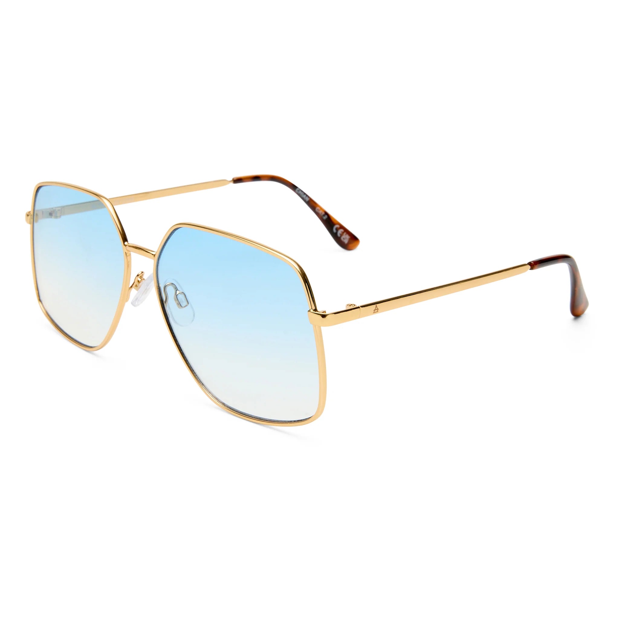 Aire Altair Aviator Sunglasses (Gold/Sand/Lavendar)