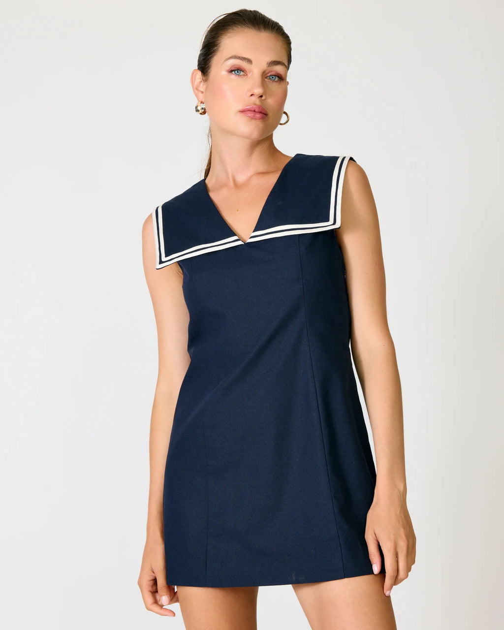 Line & Dot Anchor Mini Dress