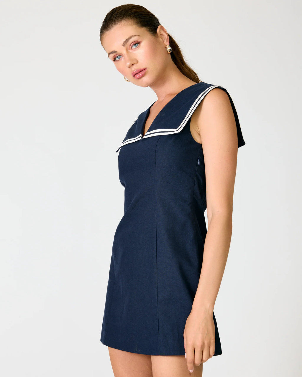 Line & Dot Anchor Mini Dress