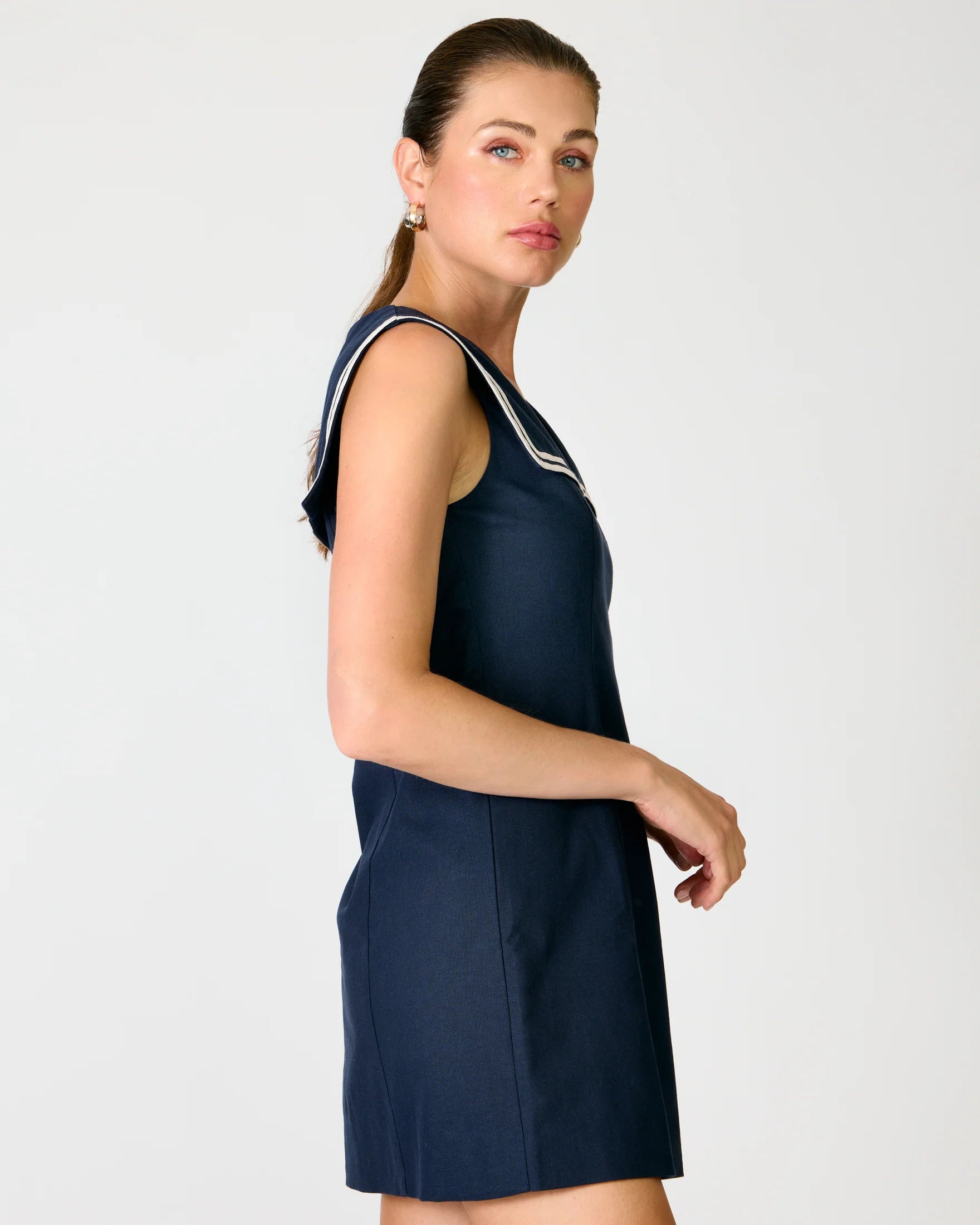 Line & Dot Anchor Mini Dress Secondary image