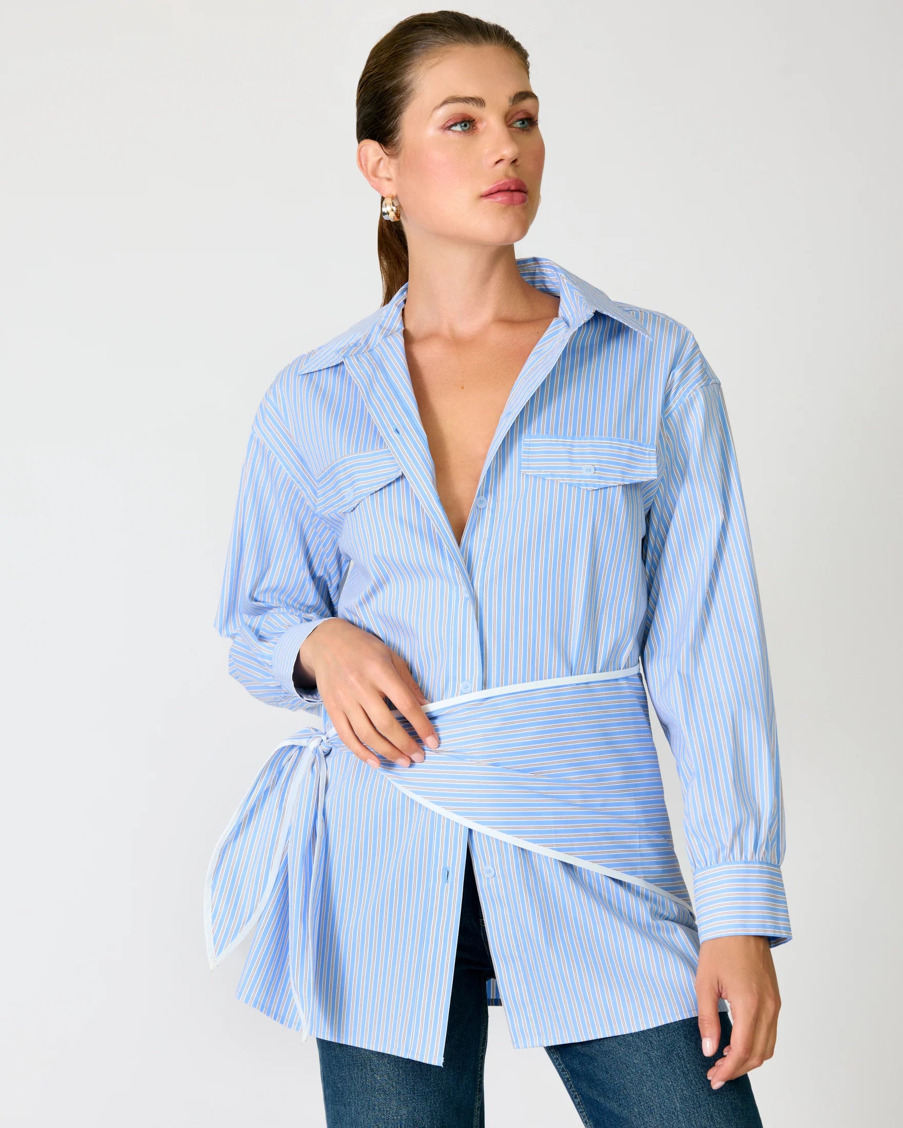 Line & Dot Eleni Shirt Tunic