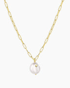 Gorjana Reese Pearl Necklace