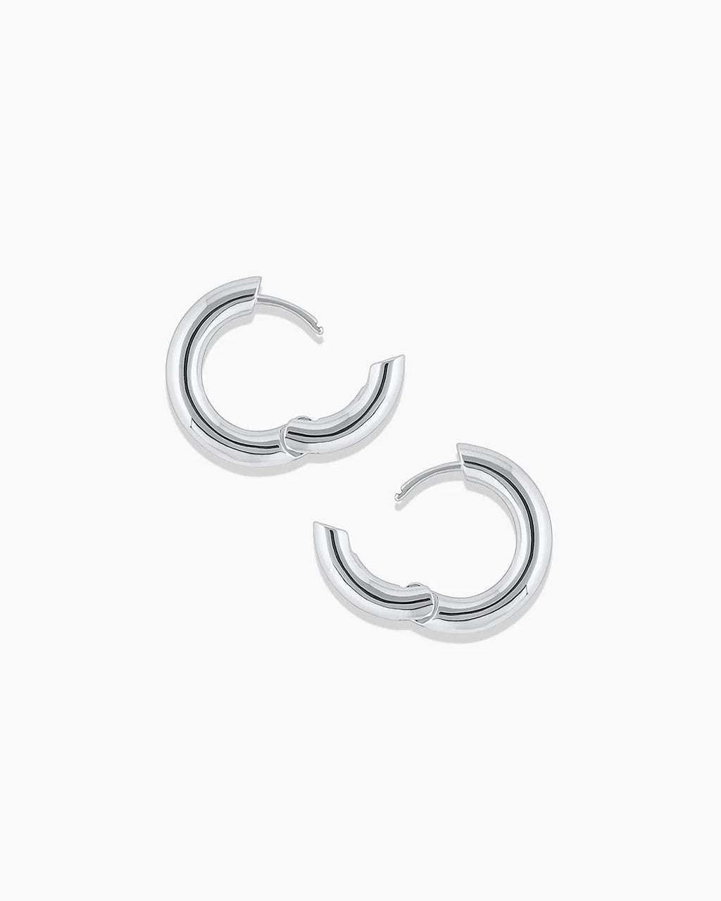 Gorjana Lou Hoops (Silver)