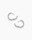 Gorjana Lou Hoops (Silver)