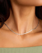 Gorjana Venice Mini Necklace (Silver)
