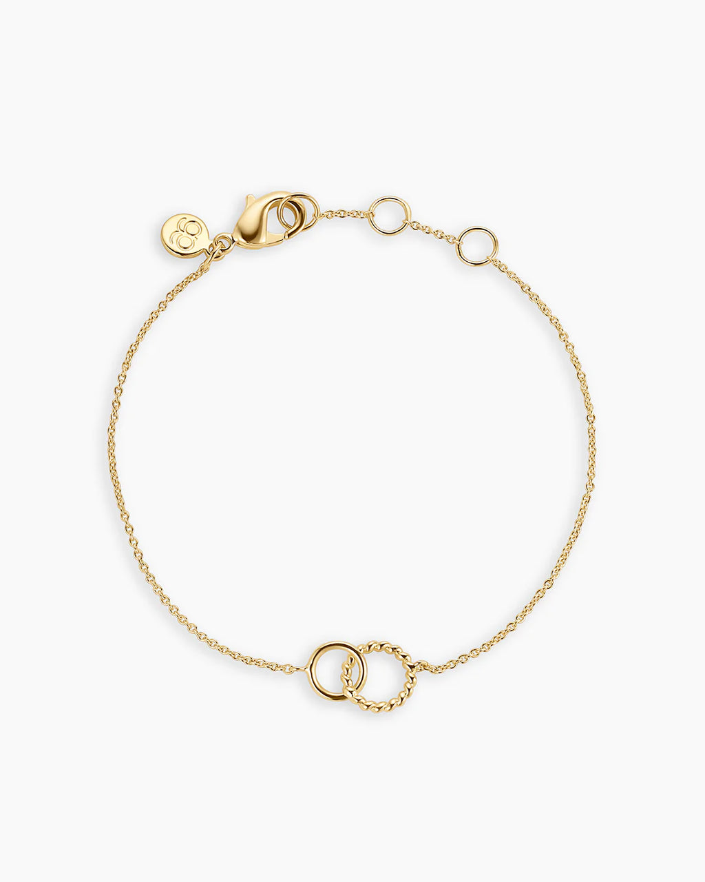 Gorjana Gold Crew Charm Bracelet