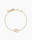 Gorjana Gold Crew Charm Bracelet