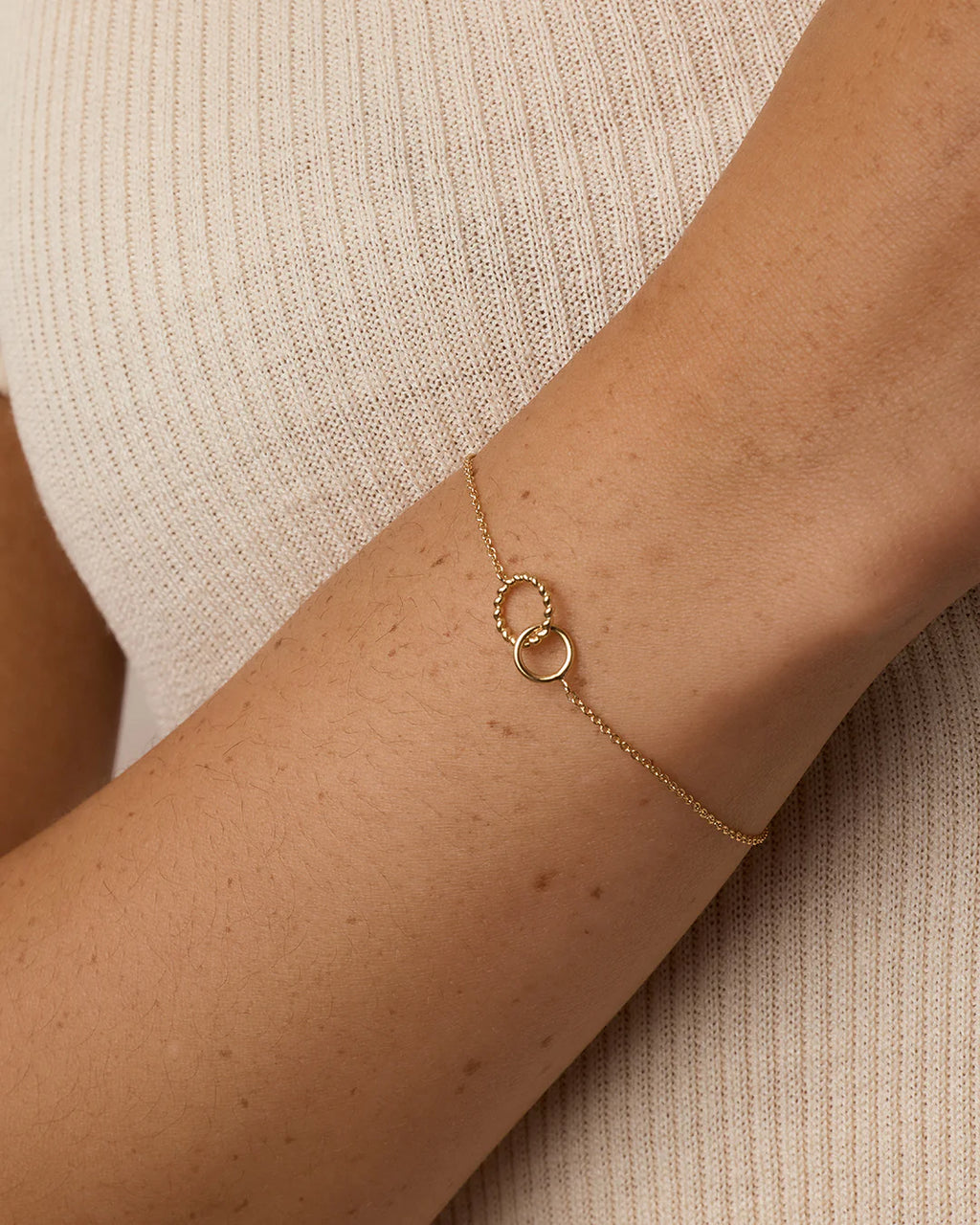 Gorjana Gold Crew Charm Bracelet