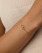 Gorjana Gold Crew Charm Bracelet
