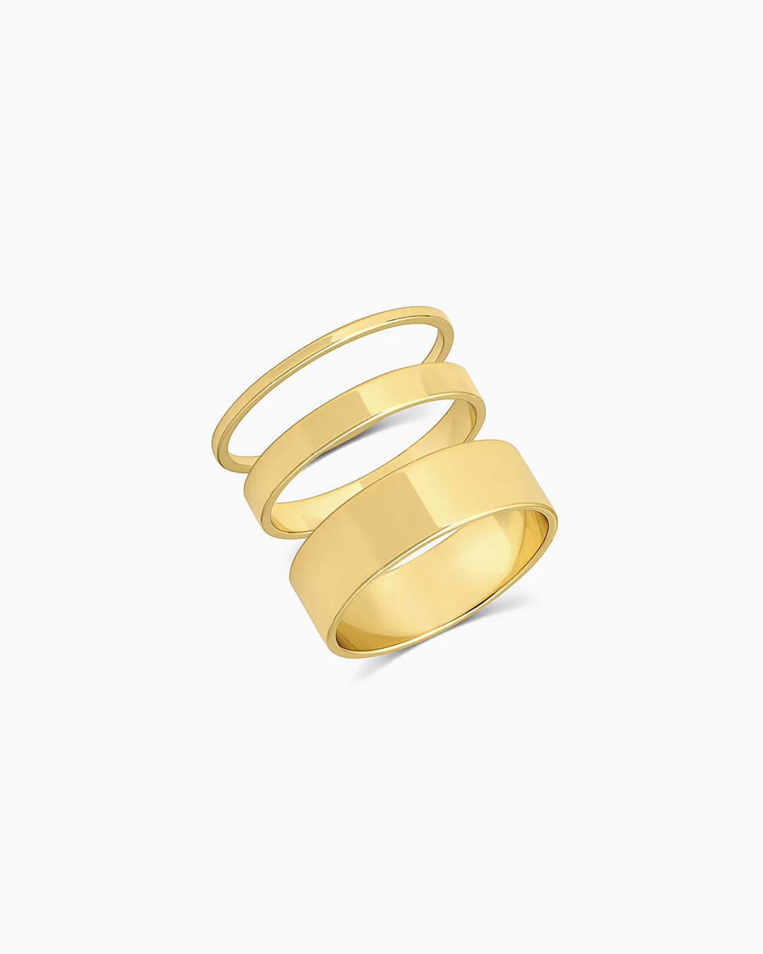 Gorjana Rose Ring Set (Gold) Main image