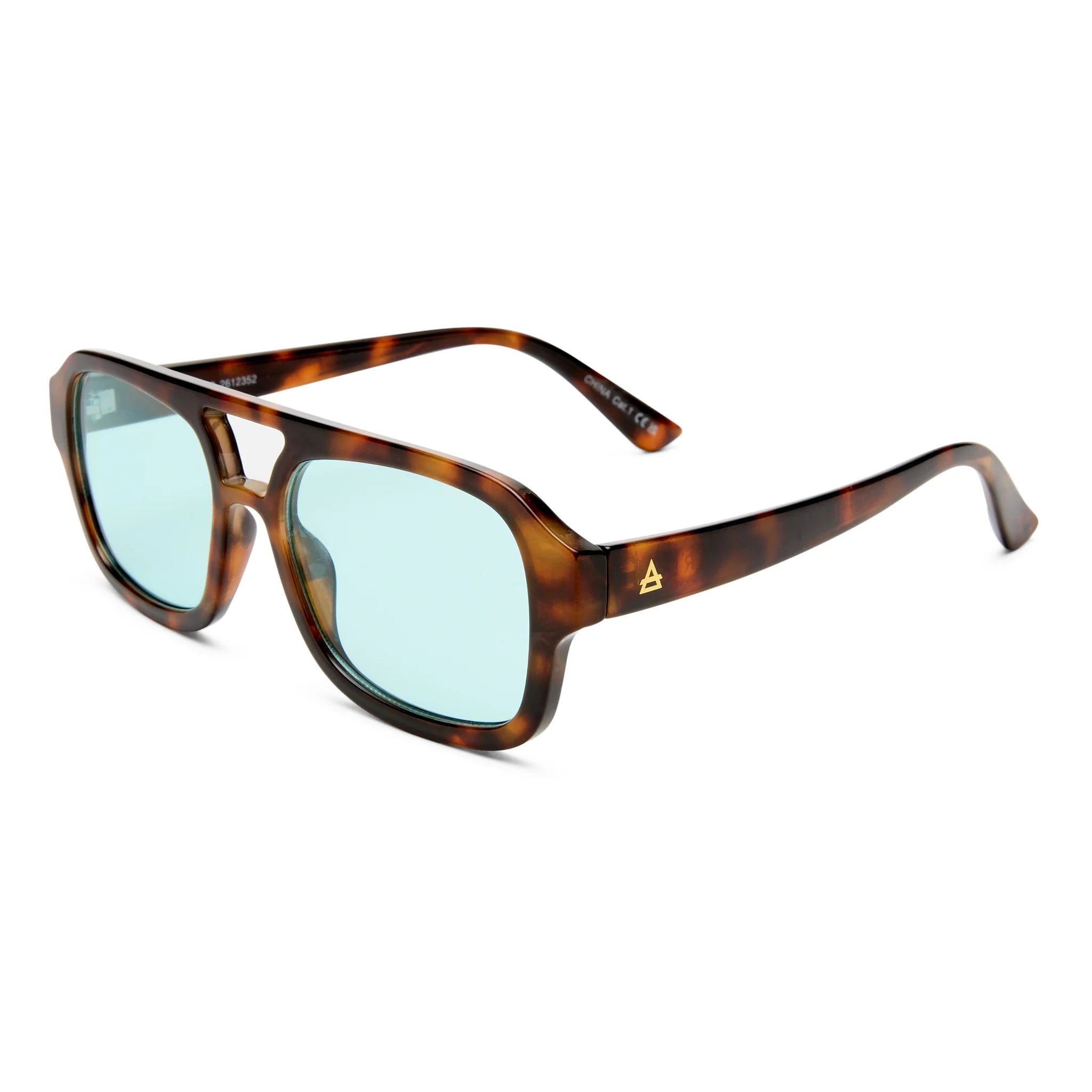Aire Aquarius Sunglasses (Havana/ Turquoise Tint)