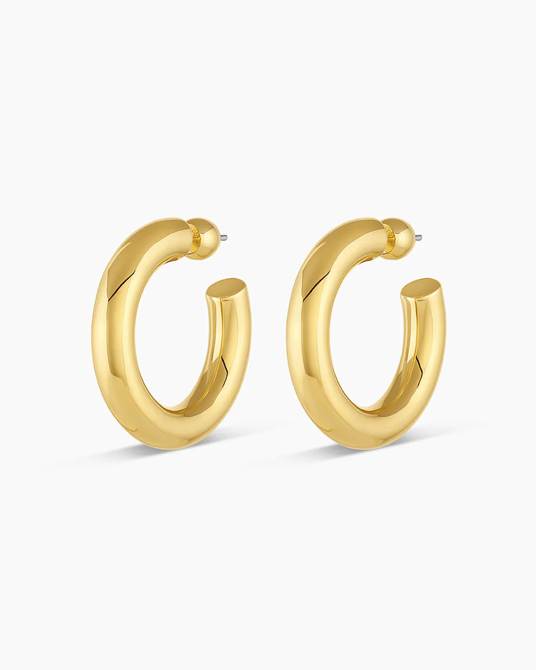 Gorjana Lou Statement Hoops (Gold)