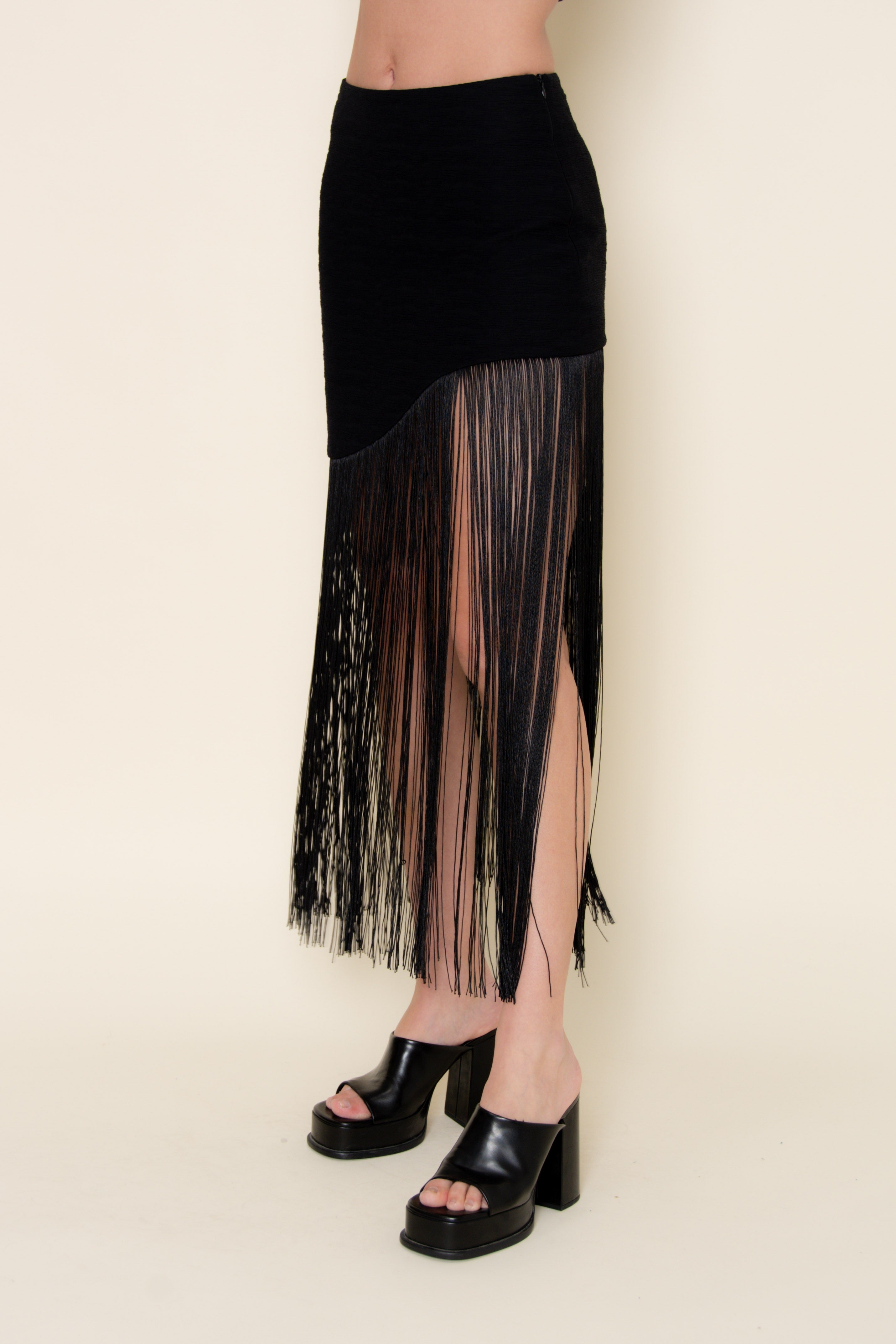 Emma Fringe Skirt