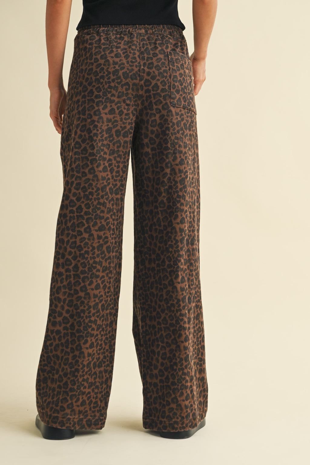 On The Prowl Leopard Track Pants