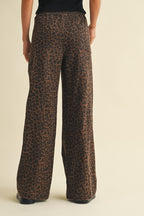 On The Prowl Leopard Track Pants