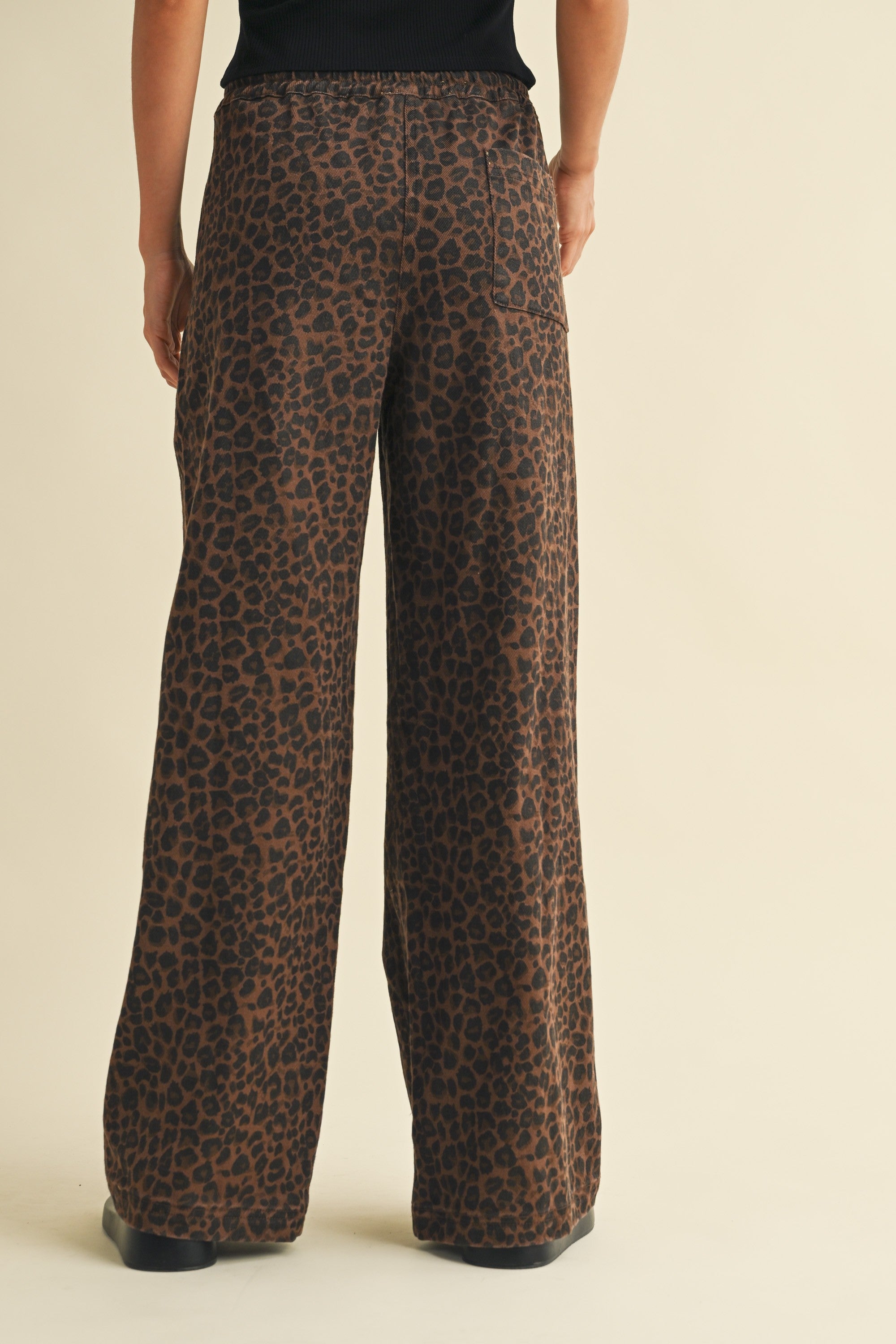 On The Prowl Leopard Track Pants