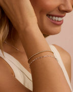 Gorjana Parker Mini Bracelet (Silver)