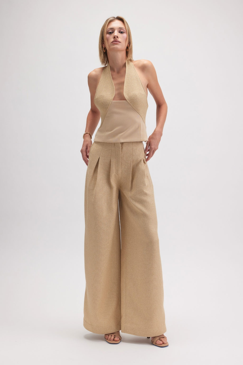 Alani Taler Top (Gold)