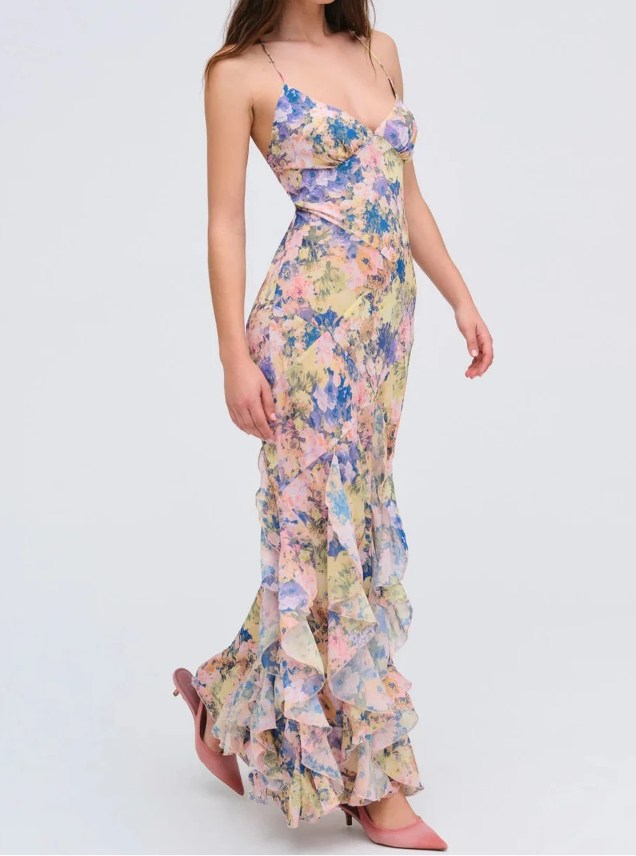 For Love & Lemons Elea Maxi Dress Main image
