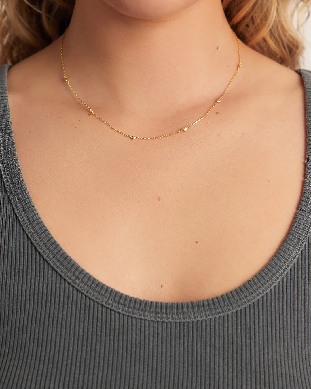 Gorjana Gold Heart Amour Necklace