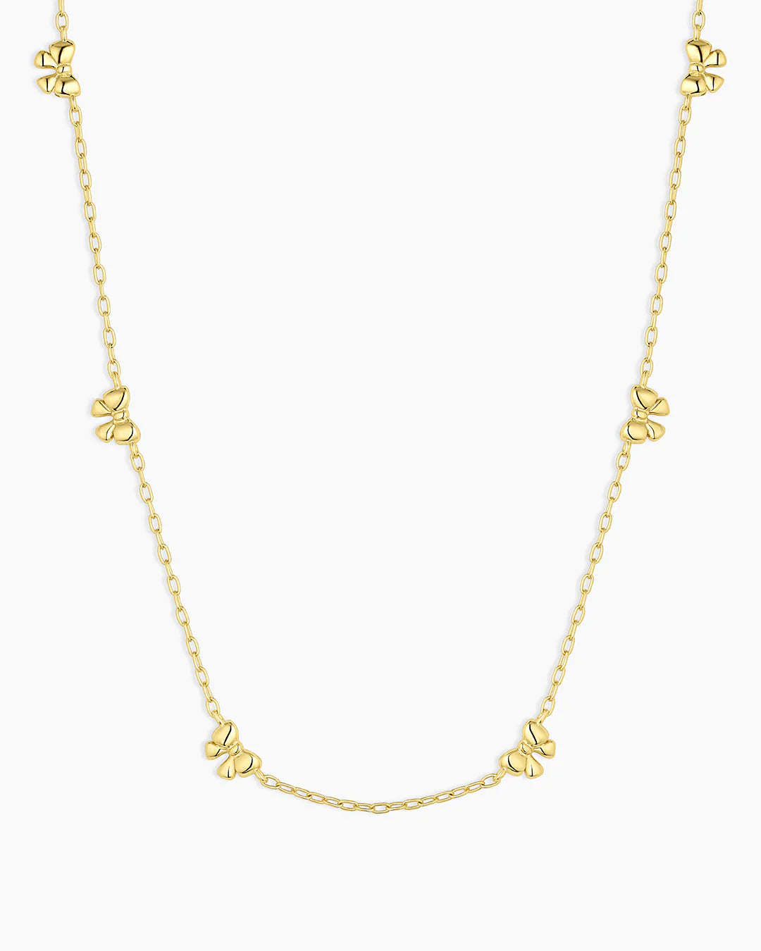Gorjana Mini Bow Necklace Main image