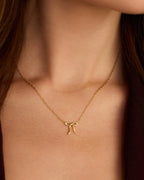 Gorjana Put a Bow on it Necklace
