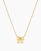 Gorjana Gold Bow Necklace