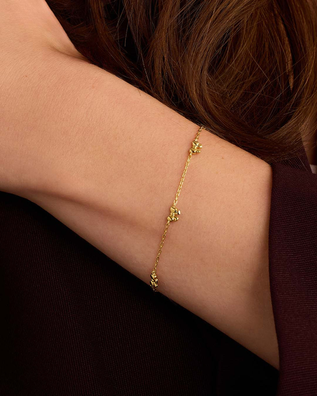 Gorjana Gold Mini Bow Bracelet