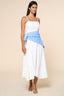Bandana Waist Tie Maxi Dress