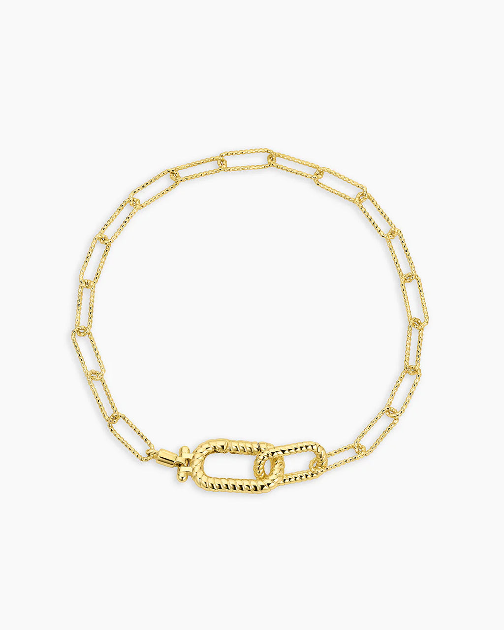 Gorjana Gold Crew Link Bracelet
