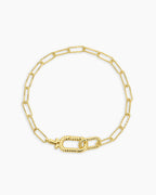 Gorjana Gold Crew Link Bracelet