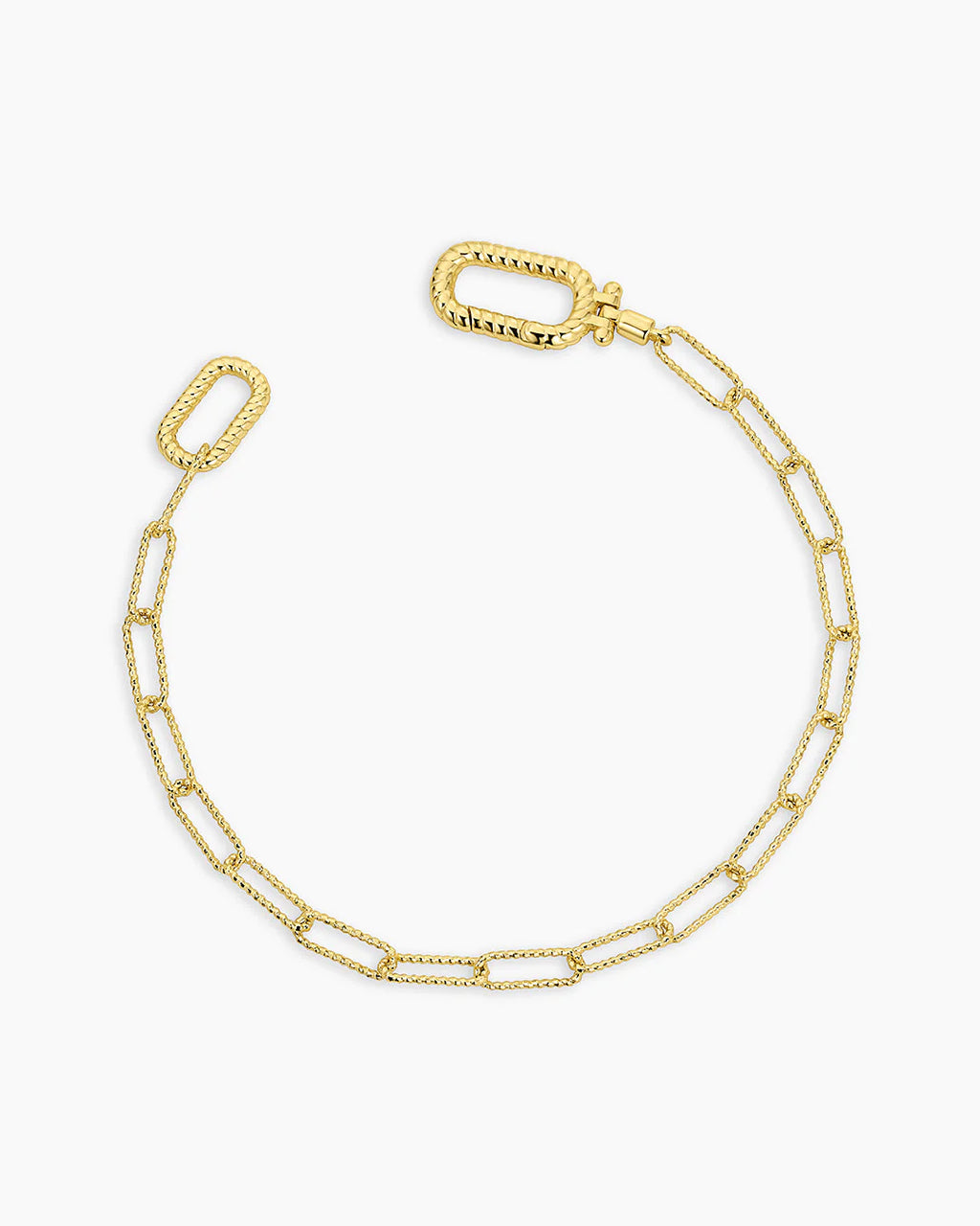 Gorjana Gold Crew Link Bracelet