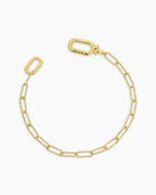 Gorjana Gold Crew Link Bracelet