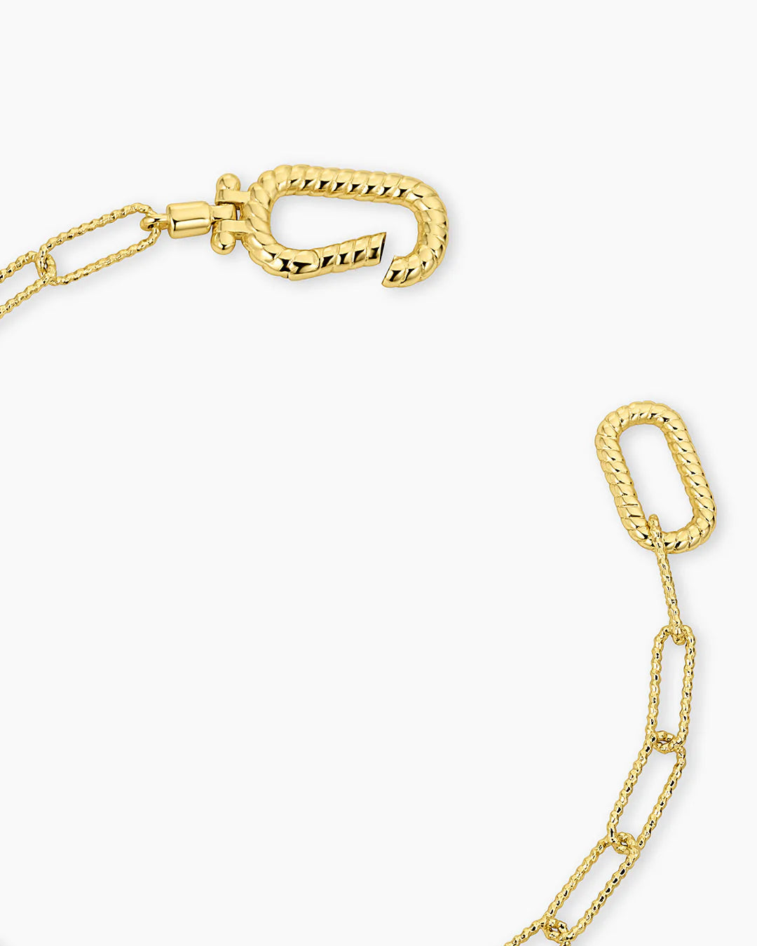 Gorjana Gold Crew Link Bracelet