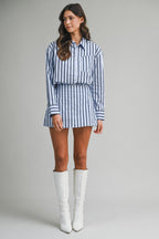 All Business Stripe Set (Blue)