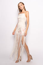 Koko Fringe Maxi Dress