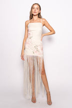 Koko Fringe Maxi Dress