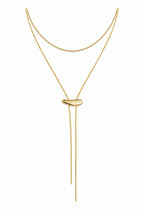 Sahira Western Bolo Necklace (Gold)