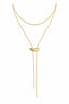 Sahira Western Bolo Necklace (Gold)