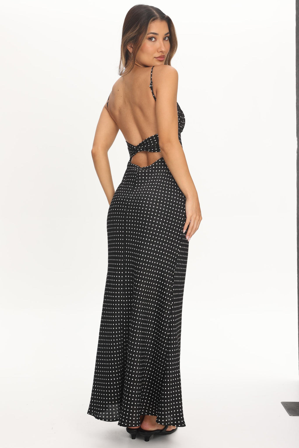 Étoile Slip Polka Dot Dress